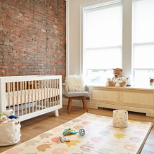 ห้องเด็กสำหรับทารกแรกเกิด: แนวคิดการออกแบบตกแต่งภายในภาพถ่าย -1