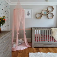 Детска стая за новороденото: идеи за интериорен дизайн, снимка-8