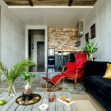 Fúzní styl v interiéru bytu: fotografie, designové prvky-1