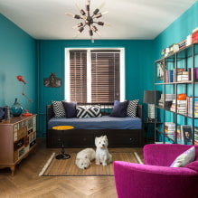 Fúzní styl v interiéru bytu: fotografie, designové prvky-3