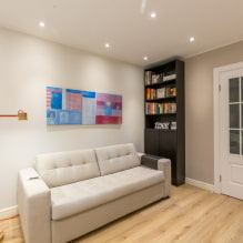 Projeto de uma pequena sala de estar - um guia detalhado do planejamento competente à iluminação-3