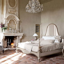 Art Nouveau bedroom: φωτογραφίες, παραδείγματα και χαρακτηριστικά σχεδιασμού-2