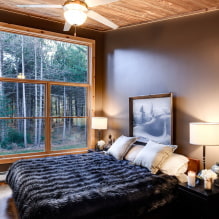 Dormitorio en tonos marrones: características, combinaciones, fotos en el interior-4