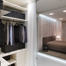 How to equip a dressing room? Design, photo in the interior.-0