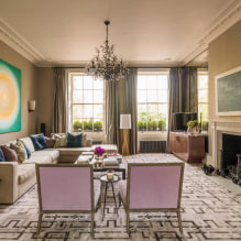 Obývací pokoj ve stylu Art Deco - ztělesnění luxusu a útulnosti v interiéru-5