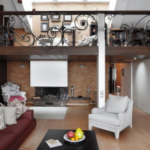 Sala de estar em estilo moderno: características de design, fotos no interior-3