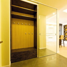 Omklädningsrum i korridoren: utsikt, foton i interiören, designidéer-0