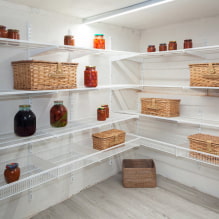 Shelves in the pantry: features and step-by-step manufacturing instructions-0