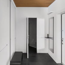 Дизайнерски характеристики на коридора и коридора в стила на минимализма-6