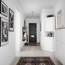Jak vyzdobit interiér chodby a chodby ve skandinávském stylu? -5