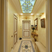 Corridoio in stile classico: caratteristiche, foto all'interno-1