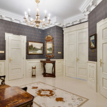 Couloir dans un style classique: caractéristiques, photos à l'intérieur-2