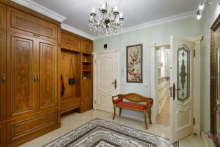Couloir dans un style classique: caractéristiques, photos à l'intérieur
