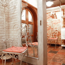 Comment concevoir un couloir et un couloir dans le style de la Provence? -1