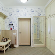 Comment concevoir un couloir et un couloir dans le style de la Provence? -2
