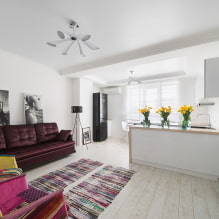Cocina-sala de estar de 25 metros cuadrados: una visión general de las mejores soluciones -6