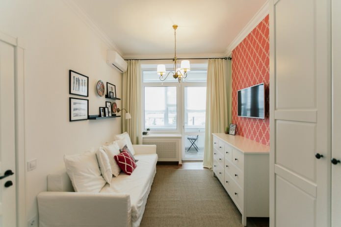 So vergrößern Sie einen Raum: Farbauswahl, Möbel, Dekoration von Wänden, Decke und Boden