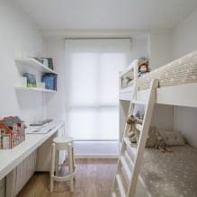 Дизайн детска стая 10 квадратни метра. м. - най-добри идеи и снимка-3