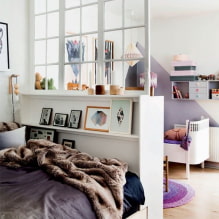 Idei și sfaturi pentru decorarea unui dormitor și a unei creșe într-o cameră-0