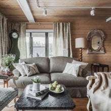 Jak vytvořit design obývacího pokoje ve venkovském stylu? -2
