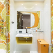 Comment créer un design de salle de bain élégant à Khrouchtchev? -2