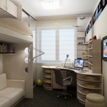 Detská izba v Khrushcheve: najlepšie nápady a dizajnové prvky (55 fotografií) -4