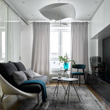 Conception du salon 15 m² - caractéristiques de la planification et de la disposition des meubles-0