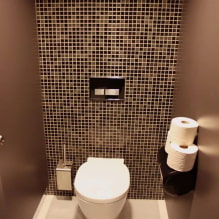 Làm thế nào để tạo ra một thiết kế nhà vệ sinh hiện đại ở Khrushchev? (40 ảnh) -8