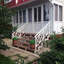 A 3-as ház verandájának kialakításának jellemzői