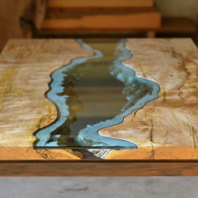 Epoxy table: types, MK for manufacturing with video (50 photos) -4