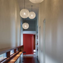 Comment choisir l'éclairage pour le couloir et le couloir? (55 photos) -7