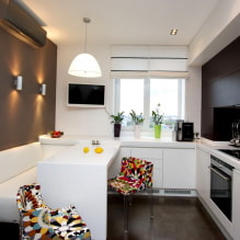 Jak vybavit kuchyň o rozloze 9 m²? (nejlepší design, 62 fotografií) -0