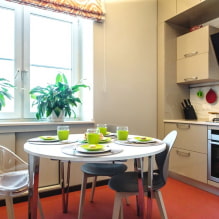 วิธีการจัดให้มีห้องครัวขนาด 9 ตารางเมตร? (การออกแบบที่ดีที่สุด, 62 ภาพ) -3
