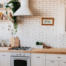 Brick in the kitchen - esempi di design elegante-3