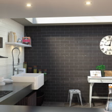 Brick in the kitchen - examples of stylish design-4