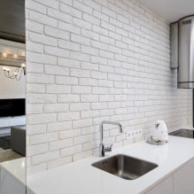 Brick in the kitchen - examples of stylish design-7