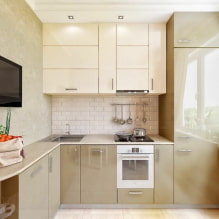 Jak vytvořit harmonický design kuchyně 6 m2? (66 fotografií) -7