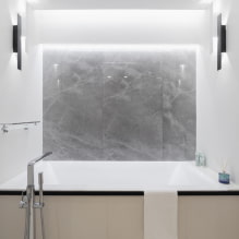 Banyoda minimalizm: 45 fotoğraf ve tasarım fikri-5
