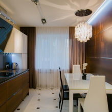 Thiết kế nhà bếp 10 mét vuông - hình ảnh thực tế trong nội thất và thiết kế mẹo-2