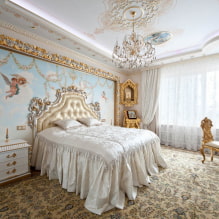 Како дизајнирати спаваћу собу у класичном стилу? (35 фотографија) -1