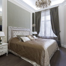 Како дизајнирати спаваћу собу у класичном стилу? (35 фотографија) -3