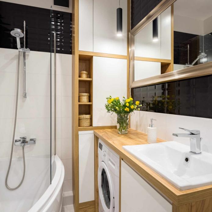 10 pomysłów na oszczędność miejsca w małej łazience