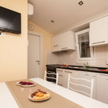 Alternativer for å plassere en TV på kjøkkenet (47 bilder) -1