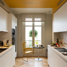 Kaip sukurti harmoningą stačiakampio formos virtuvės dizainą? -0