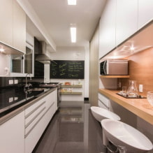 Kaip sukurti harmoningą stačiakampio formos virtuvės dizainą? -6