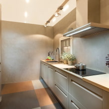 ¿Cómo crear un diseño armonioso de una cocina rectangular? -7