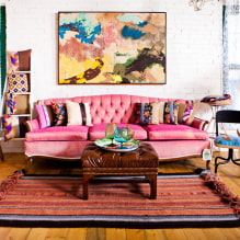Sofa-0'ın üstündeki oturma odasında duvar dekorasyonu için en iyi 15 fikir