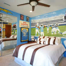 Pintura mural al dormitori - una selecció d’idees a l’interior-5