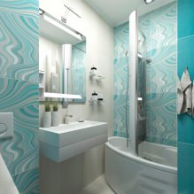 Salle de bain turquoise-14