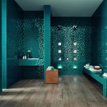 Salle de bain turquoise-9